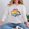 Simply Sage Market Women's Retro Lucky Colorful Long Sleeve Garment Dyed Tee - 2 of 4