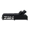 Ottoman Sofa Bed Modern with Space-Saving Foldable Design for Living Room or Dorm 39.8in-3irtyhousy - 3 of 4