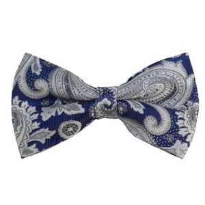 Men's Paisley Color 2.75 W And 4.75 L Inch Pre-Tied adjustable Bow Ties - 1 of 3