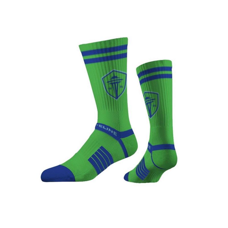 MLS Seattle Sounders FC Premium Knit Crew Socks, 1 of 3