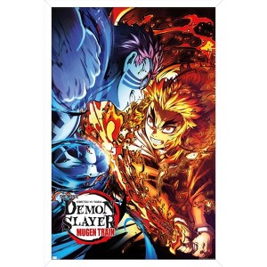 Trends International Demon Slayer: Mugen Train - Versus One Sheet Framed Wall Poster Prints - 1 of 4