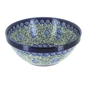Blue Rose Polish Pottery 849 Zaklady Small Serving Bowl - 1 of 1