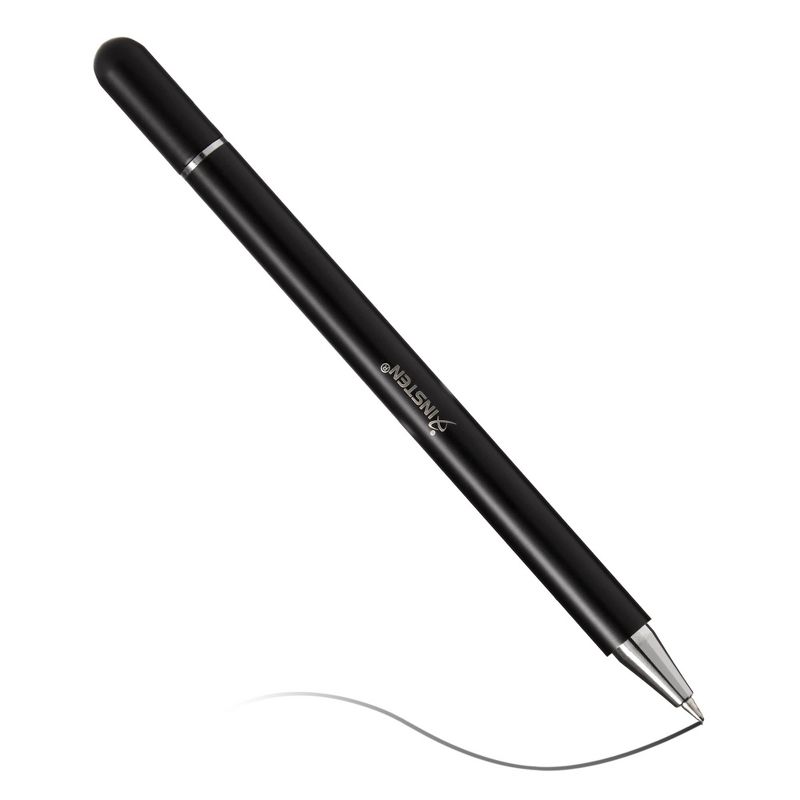 Insten 2 Pack Capacitive Stylus Pens for Touch Screens, 2 in 1 Pen for Smartphones, Tablets, and Touchscreen Laptops, Black+Black, 4 of 9