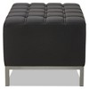 Alera Alera QUB Series Ottoman - 26.38w x 21.5d x 17.5h - Black - 3 of 4