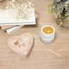 Pavilion Gift Company - Love You Bestie - 2 oz - 100% Soy Wax Reveal Candle Scent: Tranquility - Flame Candles - 3 of 4