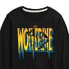 Boys' - Marvel - Wolverine Logo Long Sleeve Graphic T-Shirt - 2 of 4