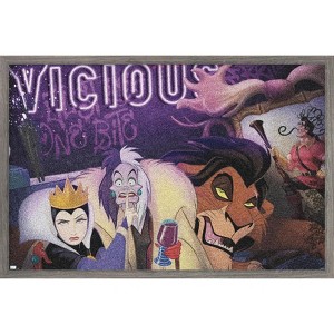 Trends International Disney Villains - Vicious Framed Wall Poster Prints - 1 of 4