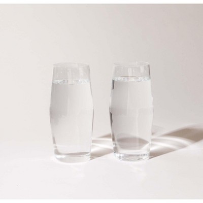 YIELD 12 oz Century Glass - Clear (set of 2)