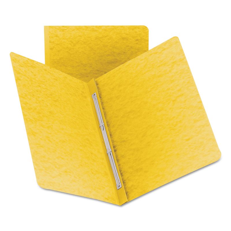 Smead Side Opening PressGuard Report Cover Prong Fastener Letter Yellow 81852, 1 of 6