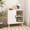 Bella Depot 31.5''W Nightstand Storage Cabinet Sideboard Buffet - 3 of 4