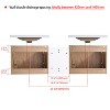 NicBex Floating Bathroom Vanity with Sink,Bathroom Sink Vanity with Soft Close Doors,Modern Bathroom Sink Cabinet for Bathroom,Oak/Walnut - 4 of 4