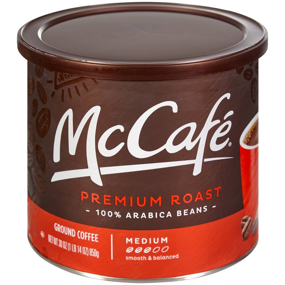 Mccafe Premium Roast Ground Coffee - Medium Roast - 30Oz