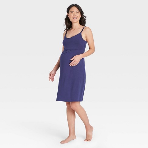 Drop Cup Nursing Maternity Chemise - Isabel Maternity By Ingrid ...