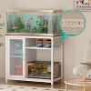 40 Gallon Fish Tank Stand, Aquarium Stand With Power Outlets, Cabinet for Fish Tank Accessories Storage, Heavy Duty Breeder Tank Suitable - 2 of 4