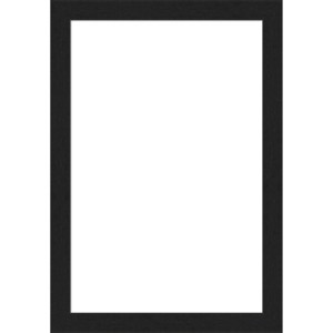 Amanti Art Grace Brushed Metallic Black Narrow Framed Magnetic Dry Erase Board - 1 of 4