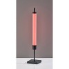 Collin LED Table Lamp Black with Touch Switch & RGB Spectrum - Adesso - image 2 of 4