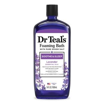 Dr Teal's Soothe & Sleep Lavender Foaming Bubble Bath - 34 fl oz