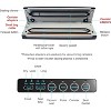 MOVSSOU Vacuum Sealer Machine Food Sealer Food Preservation w/Starter Kit Dry & Moist Food Modes - 3 of 4