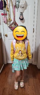 Girls' Disney Princess Belle Dreamy Fleece Sweatpants - Yellow Xl Plus :  Target