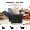 GTRACING Gaming Recliner Chair for Living Room, Racing Style Single PU Leather Gaming Sofa for Adults, Modern Home Theater Seating - 4 of 4