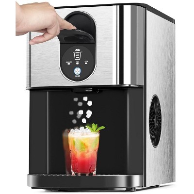 Kismile 33-lb Ice Storage 44-lb Ice Per day Countertop or portable Nugget Ice Maker