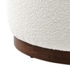Modway Tilden Large 23 in. Round Boucle Upholstered Upholstered Ottoman - 3 of 4