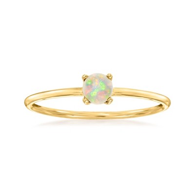 RS Pure by Ross-Simons Opal Ring in 14kt Yellow Gold