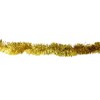 Northlight 50' x 4" Unlit Shiny Gold Foil Tinsel Christmas Garland - 2 of 3