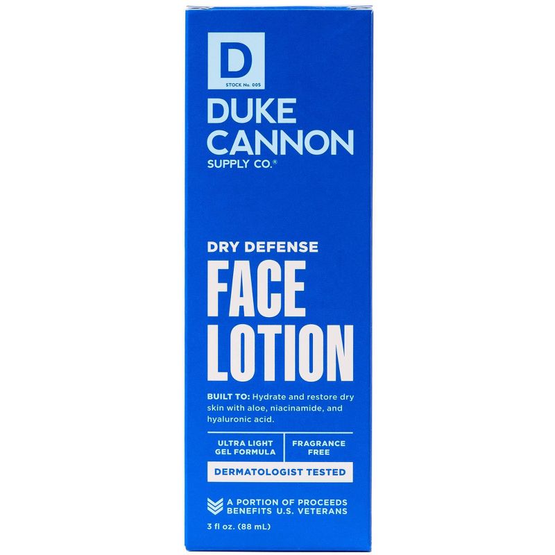 Duke Cannon Supply Co. Dry Defense Face Lotion - 3 fl oz, 5 of 12