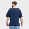 Men's USA Flag Graphic T-Shirt - Goodfellow & Co™ Navy Blue - 2 of 3