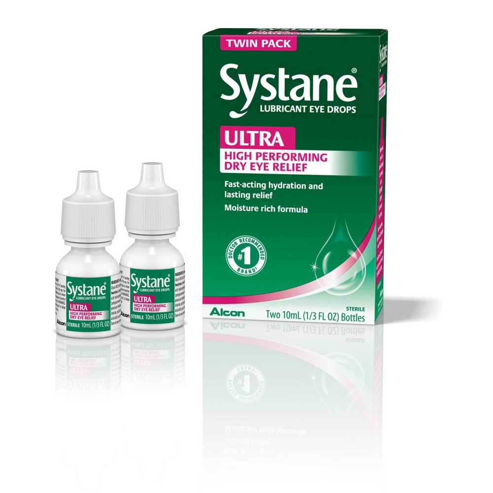 UPC 300651431063 product image for Systane Ultra Lubricant Eye Drops - 2ct | upcitemdb.com