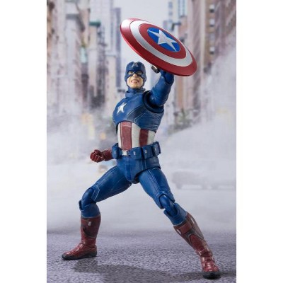 Captain America Avengers Assemble Edition S.H. Figuarts | Bandai Tamashii Nations | Marvel Action figures