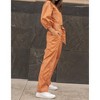 Women's Top-Stitch Belted Jumpsuit - Strut & Bolt - 2 of 3