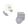 Hudson Baby Grow With Me Socks 12pk, Sunshine, 0-24 Months - 3 of 4