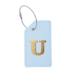 Unique Bargains Luggage Tag Light Blue 1 Pc - 1 of 4