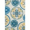 Unique Loom    Outdoor Modern Circles Area Rug - 2 of 4