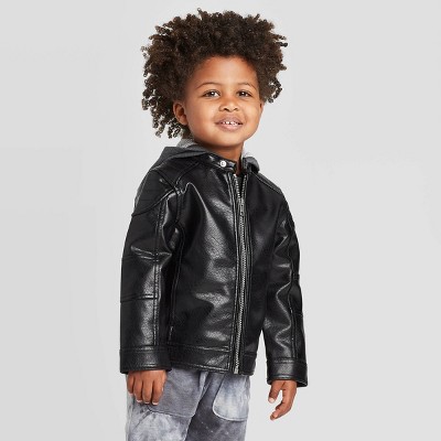 target kids leather jacket