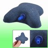 Unique Bargains Butterfly Shaped 4.5mm Air Tube Blue Mineral Bubbles Airstone for Aquarium - 2 of 3