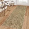 Coucheta Washable Braided Area Rug, Vintage Scalloped Design, Non-Slip Low Pile Indoor Carpet for Living & Dining Room, Bedroom, Office & Nursery - 2 of 4