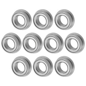Unique Bargains Durable Chrome Steel Flanged Ball Bearing 10 4mm x 7mm x 2.5mm - 1 of 4