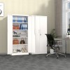 Huxxion 72"H Metal File Storage Cabinet with 2 Doors & 4 Adjustable Shelves - 4 of 4