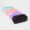 Triple Zip Multicompartment Pencil Case Pouch - up&up™ - 3 of 4