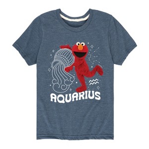 Boys' - Sesame Street - Elmo Aquarius Short Sleeve Graphic T-Shirt - 1 of 4