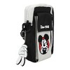 Disney Mickey Mouse Classic Silly Mickey Face Adult Black Crossbody Mini Messenger Bag - 4 of 4