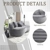 TiramisuBest Bean Bag sofa Lazy Sofa,Oversized Memory Foam Filled Lounger for Adults & Kids - 2 of 4