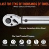 VEVOR Torque Wrench, 3/8-inch Drive Click Torque Wrench 10-80ft.lb/14-110n.m, Dual-Direction Adjustable Torque Wrench Set - 4 of 4