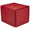 Ultra Pro - Vivid Alcove Edge Deck Box (Red) - Stores & Protects Up To 100 Standard Size Collectible Cards, Baseball Cards, Gaming Cards, Sports Cards - 2 of 3