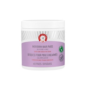 FIRST AID BEAUTY Ingrown Hair Pads, Pre-Shave Gentle Exfoliating Body Pads for Ingrown Hair Prevention - Ulta Beauty - 1 of 4