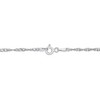 EVERLY JEWELRY | 14K Gold 1.9mm Diamond-Cut Singapore Necklace, 20 inch - Multiple Metal Color Options. - 2 of 4