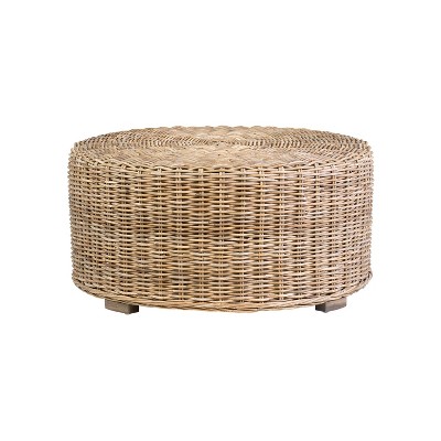 target rattan side table